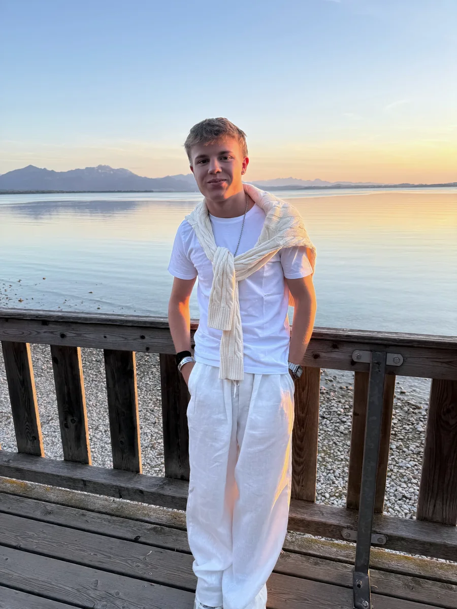 Julien Könnecke am Chiemsee